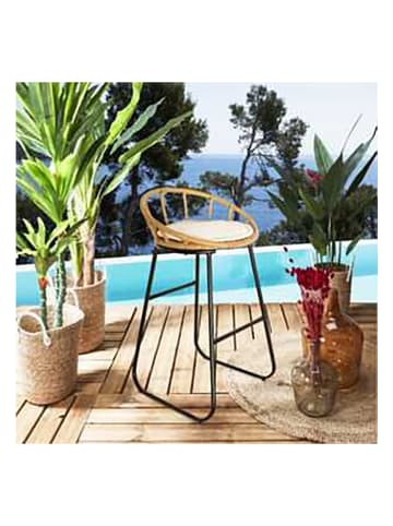 Ethnical Life 2-delige set: tuinkrukken "Surabaya" lichtbruin - (B)50 x (H)91 x (D)51 cm