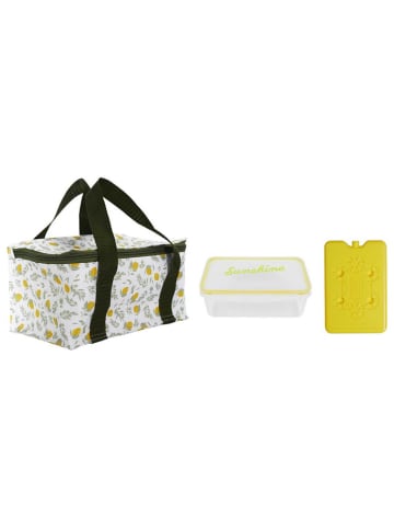 Garden Spirit Lunchtas groen/geel - (B)22 x (H)18,5 x (D)15 cm