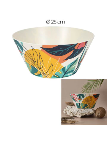 Garden Spirit Schüssel ''Paradis Exotique'' in Bunt - Ø 25 cm