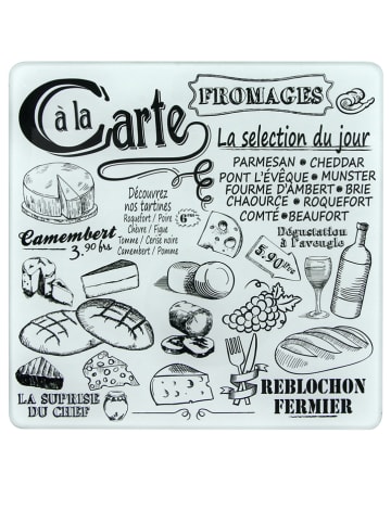 COOK CONCEPT 5tlg. Käse-Set in Silber/ Braun