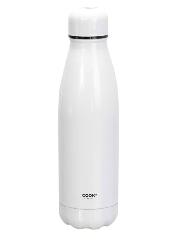 COOK CONCEPT Roestvrijstalen isoleerfles wit - 500 ml