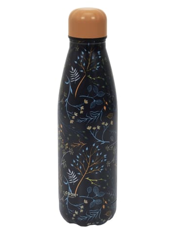 COOK CONCEPT Edelstahl-Isolierflasche in Dunkelblau - 500 ml