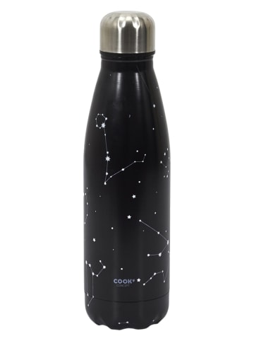 COOK CONCEPT Edelstahl-Isolierflasche in Schwarz - 500 ml