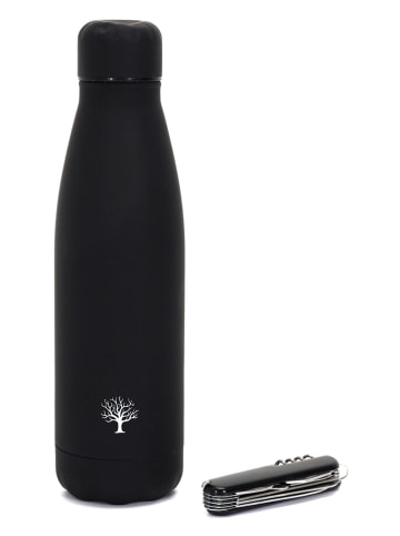 Garden Spirit Isolierflasche in Schwarz - 500 ml