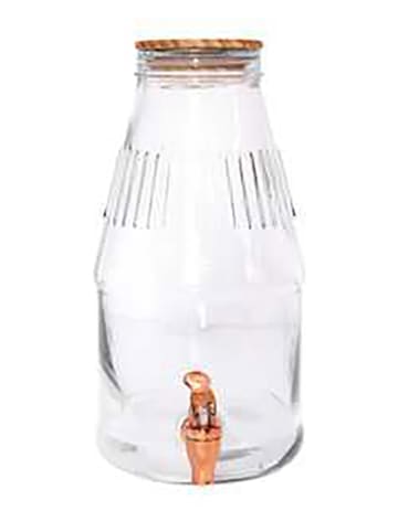 every ware Drankdispenser transparant/lichtbruin - 3,8 l