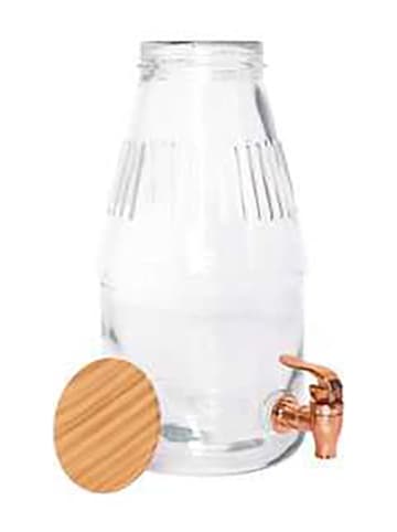 every ware Getränkespender in Transparent/ Hellbraun - 3.8 l