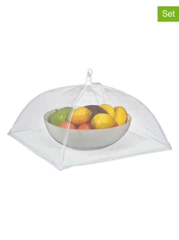 Garden Spirit 2-delige set: afdeknetten wit - (L)30 x (B)30 cm
