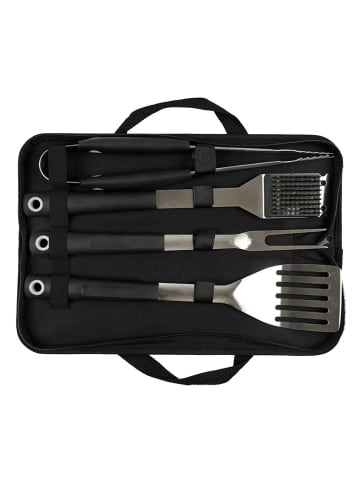 Garden Spirit 5-delige barbecueset zilverkleurig