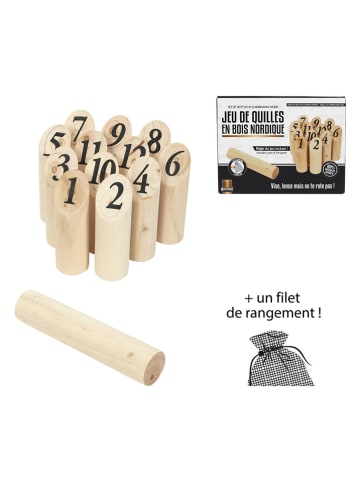 The Home Deco Kids Kegelspel naturel - vanaf 3 jaar