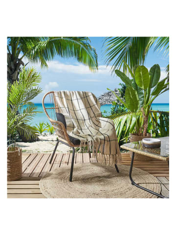 Garden Spirit Überwurf in Beige - (L)150 x (B)120 cm