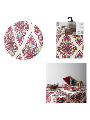 Garden Spirit Tischdecke in Rot/ Creme - (L)240 - (B)140 cm