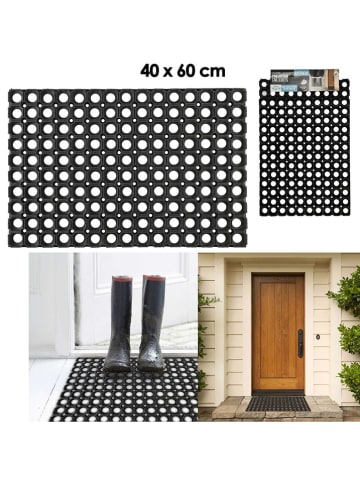 Garden Spirit Fußmatte in Schwarz - (L)60 x (B)40 cm