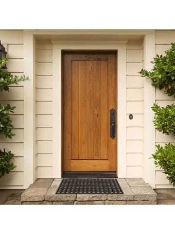 Garden Spirit Deurmat zwart - (L)60 x (B)40 cm