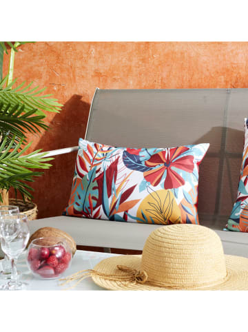 Garden Spirit Kussen "Paradis" meerkleurig/rood - (L)30 x (B)50 cm