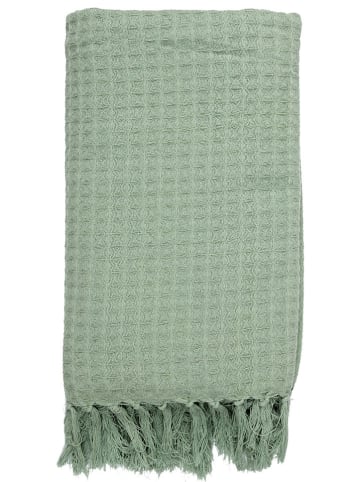 THE HOME DECO FACTORY Sprei groen - (L)160 x (B)130 cm