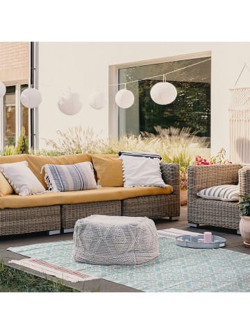 Garden Spirit Indoor-/ Outdoor-Teppich in Türkis - (L)180 x (B)120 cm