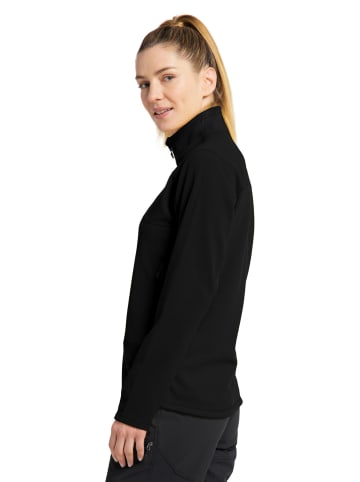 Haglöfs Kurtka polarowa "Buteo" w kolorze czarnym