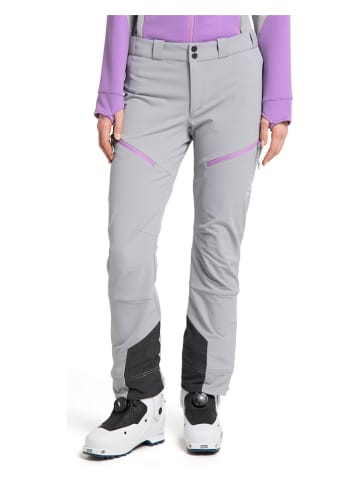 Haglöfs Softshell-ski-/snowboardbroek "Discover Touring" grijs