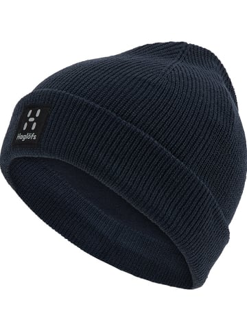 Haglöfs Czapka beanie "Malung" w kolorze granatowym