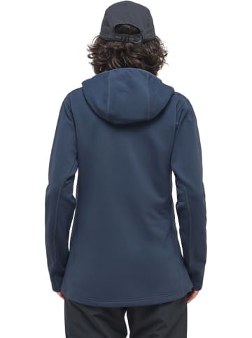 Haglöfs Fleece vest "Rosson Mid Hood" donkerblauw