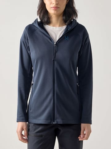 Haglöfs Kurtka polarowa "Korp Mid" w kolorze granatowym