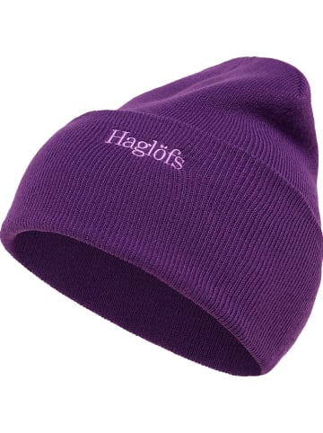 Haglöfs Czapka beanie "Outsiders" w kolorze fioletowym