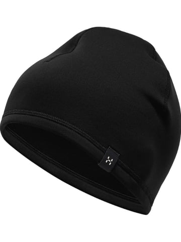 Haglöfs Czapka beanie "Betula" w kolorze czarnym