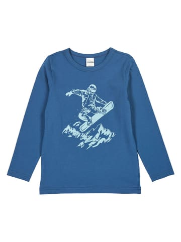 Fred´s World by GREEN COTTON Longsleeve "Hello" in Dunkelblau