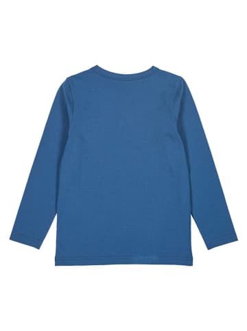 Fred´s World by GREEN COTTON Longsleeve "Hello" donkerblauw