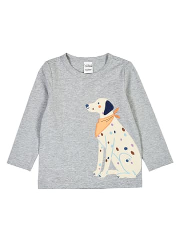 Fred´s World by GREEN COTTON Longsleeve "Hello" in Grau