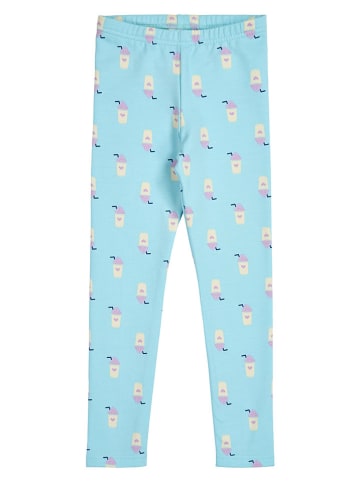 Fred´s World by GREEN COTTON Leggings "Slush" in Hellblau