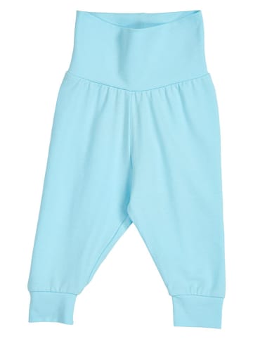 Fred´s World by GREEN COTTON Spodnie dresowe "Alfa" w kolorze błękitnym