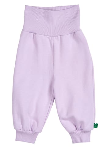 Fred´s World by GREEN COTTON Spodnie dresowe "Alfa" w kolorze fioletowym