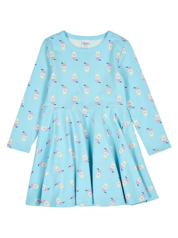 Fred´s World by GREEN COTTON Jurk "Iris" lichtblauw