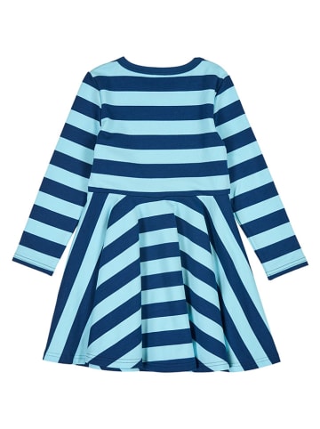 Fred´s World by GREEN COTTON Kleid "Hello" in Hellblau/ Dunkelblau