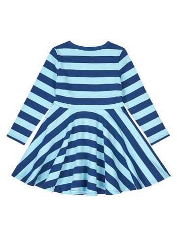Fred´s World by GREEN COTTON Kleid "Stripe" in Hellblau/ Dunkelblau