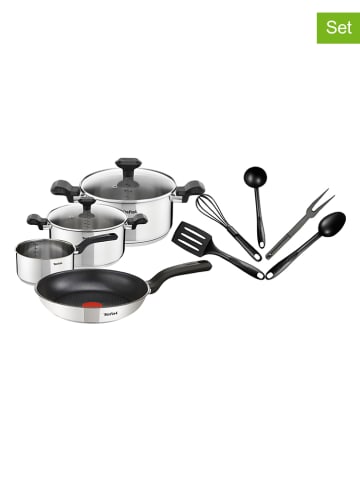 Tefal 11tlg. Edelstahl-Kochgeschirr-Set "Comfort Max"