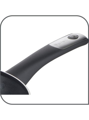 Tefal Patelnia "Hard titanium essential" w kolorze czarnym - Ø 24 cm