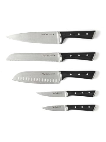 Tefal 6tlg. Messerblock-Set "Ice Force" in Natur
