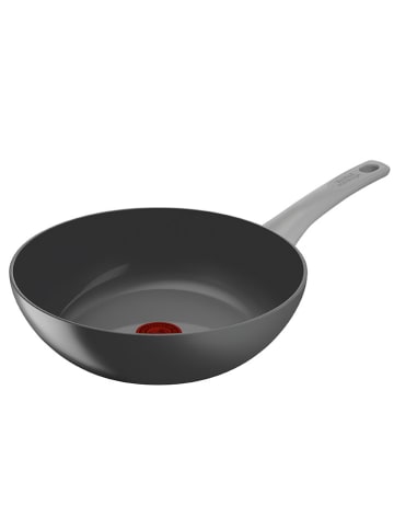 Tefal Patelnia wok "Renew on" w kolorze szarym - Ø 28 cm
