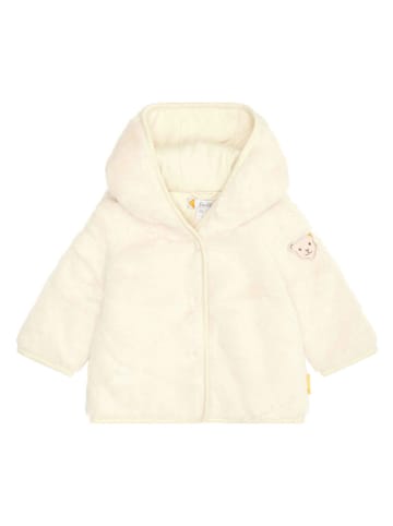 Steiff Fleecejacke in Creme