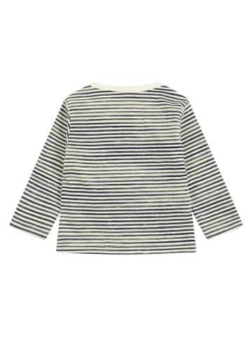 Steiff Longsleeve crème/zwart