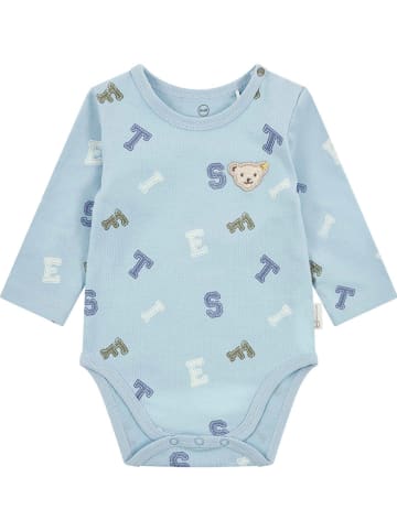 Steiff Romper lichtblauw