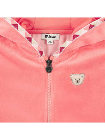 Steiff Sweatvest lichtroze