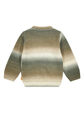 Steiff Pullover in Khaki/ Creme