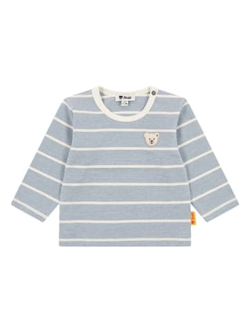 Steiff Longsleeve lichtblauw/crème
