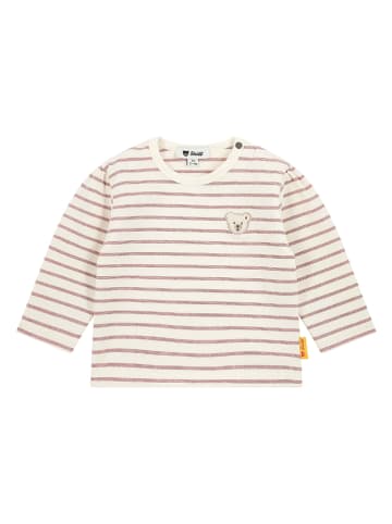 Steiff Longsleeve in Beige/ Hellbraun