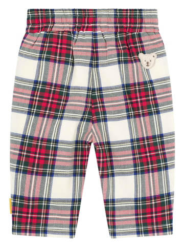 Steiff Broek rood/wit/groen