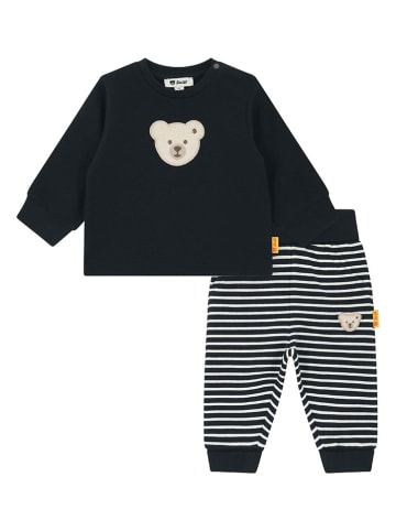 Steiff 2-delige outfit donkerblauw