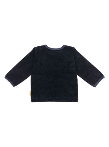 Steiff 3-delige outfit donkerblauw/wit